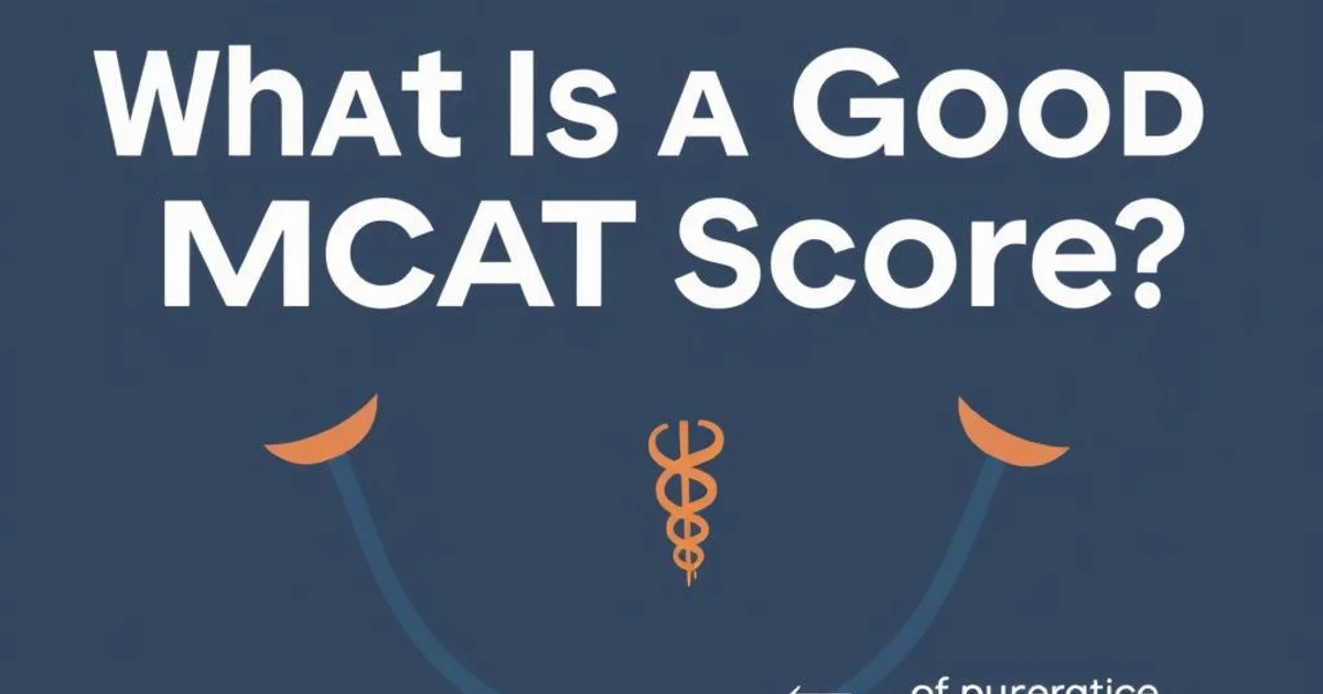 What Is a Good MCAT Score?