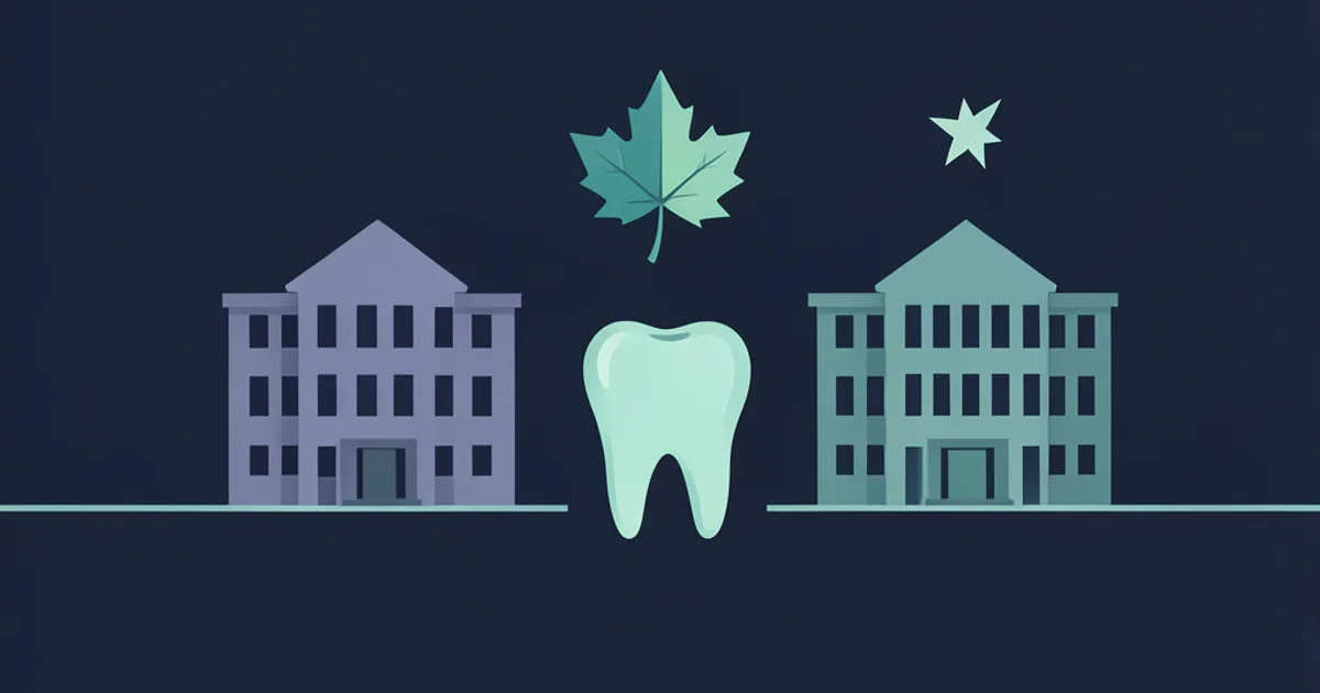 Dental School in Canada vs the US: Cost, DAT, and Admissions Compared